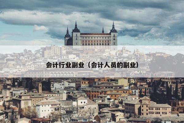 会计行业副业（会计人员的副业）