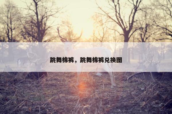 跳舞棉裤，跳舞棉裤兑换图