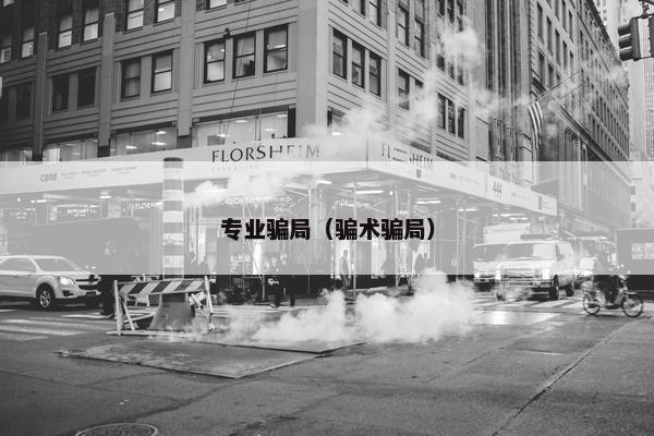 专业骗局（骗术骗局）