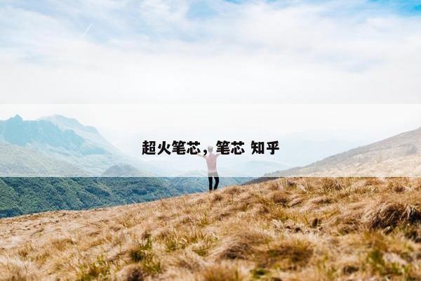 超火笔芯，笔芯 知乎
