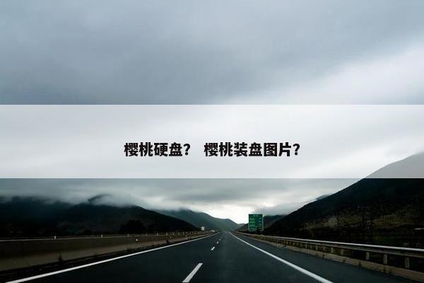 樱桃硬盘？ 樱桃装盘图片？