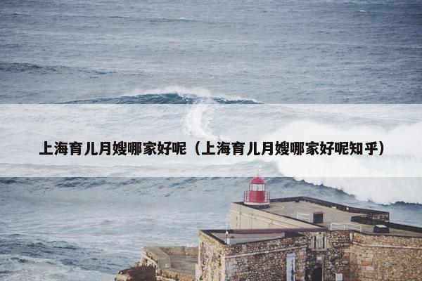 上海育儿月嫂哪家好呢（上海育儿月嫂哪家好呢知乎）