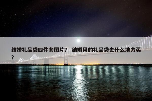结婚礼品袋四件套图片? 结婚用的礼品袋去什么地方买? 结婚礼品袋四件套图片? 结婚用的礼品袋去什么地方买?