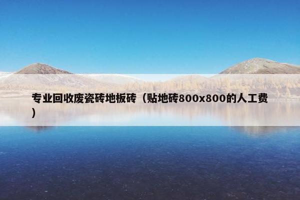 专业回收废瓷砖地板砖（贴地砖800x800的人工费）