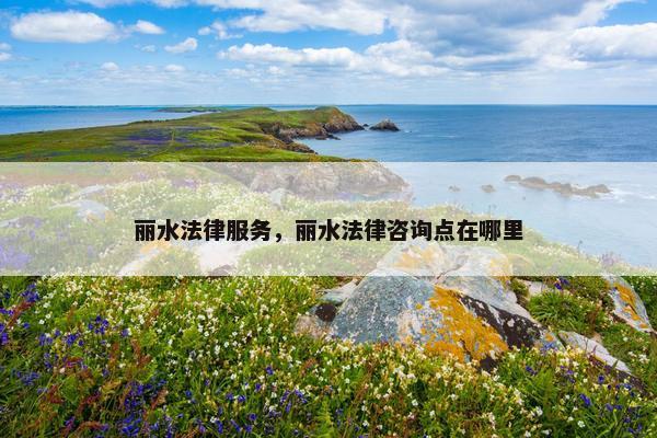 丽水法律服务，丽水法律咨询点在哪里