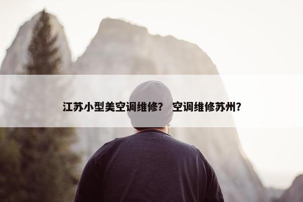 江苏小型美空调维修？ 空调维修苏州？