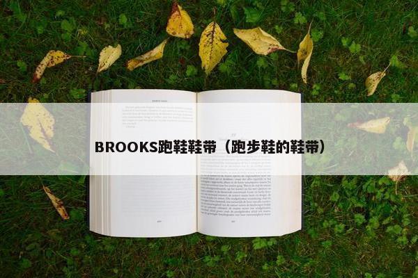 BROOKS跑鞋鞋带（跑步鞋的鞋带）