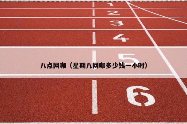 八点网咖（星期八网咖多少钱一小时）