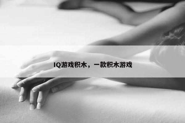 IQ游戏积木,一款积木游戏 IQ游戏积木,一款积木游戏