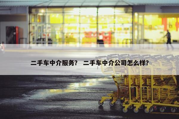 二手车中介服务? 二手车中介公司怎么样? 二手车中介服务? 二手车中介公司怎么样?