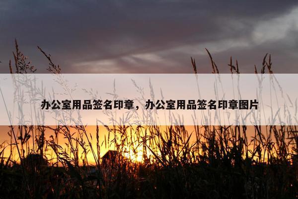 办公室用品签名印章，办公室用品签名印章图片