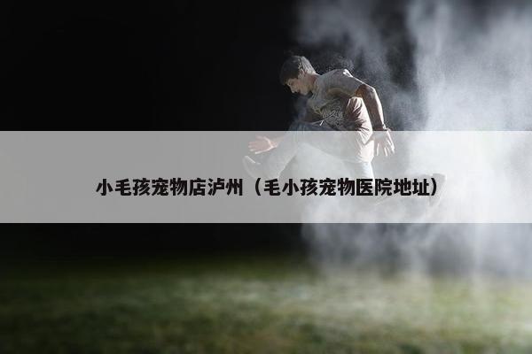 小毛孩宠物店泸州（毛小孩宠物医院地址）