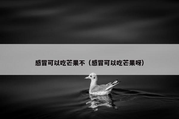 感冒可以吃芒果不（感冒可以吃芒果呀）
