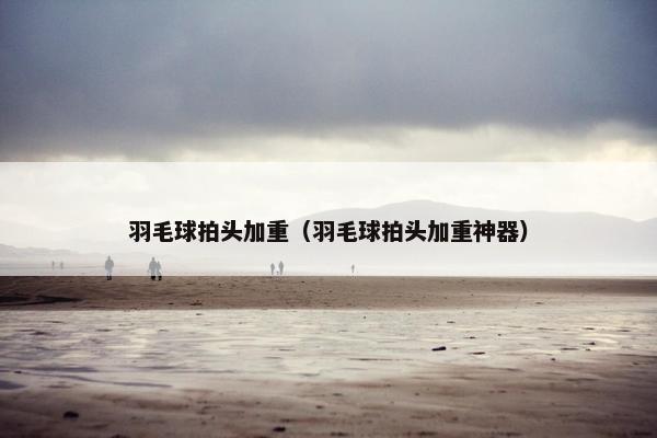 羽毛球拍头加重（羽毛球拍头加重神器）