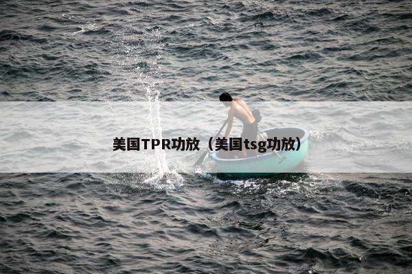 美国TPR功放（美国tsg功放）