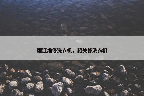 廉江维修洗衣机，韶关修洗衣机