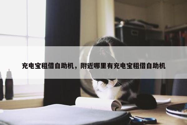 充电宝租借自助机，附近哪里有充电宝租借自助机