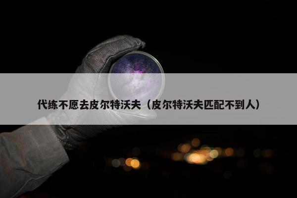 代练不愿去皮尔特沃夫(皮尔特沃夫匹配不到人) 代练不愿去皮尔特沃夫(皮尔特沃夫匹配不到人)