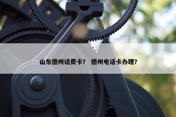 山东德州话费卡? 德州电话卡办理? 山东德州话费卡? 德州电话卡办理?