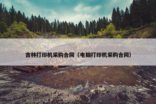吉林打印机采购合同（电脑打印机采购合同）
