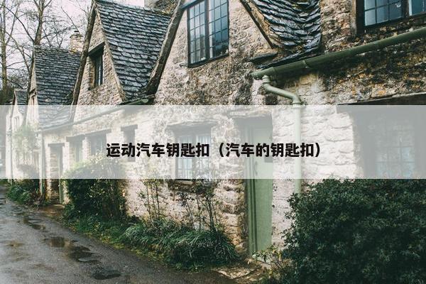 运动汽车钥匙扣（汽车的钥匙扣）