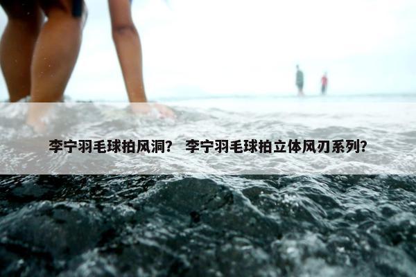 李宁羽毛球拍风洞？ 李宁羽毛球拍立体风刃系列？
