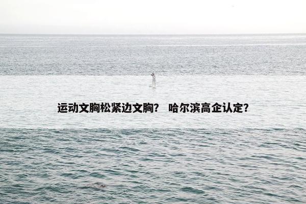 运动文胸松紧边文胸? 哈尔滨高企认定? 运动文胸松紧边文胸? 哈尔滨高企认定?