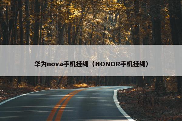华为nova手机挂绳(HONOR手机挂绳) 华为nova手机挂绳(HONOR手机挂绳)